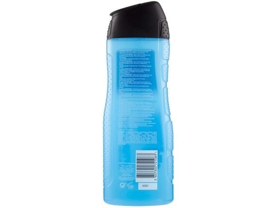 Adidas After Sport 3in1, Suihkugeeli, Aikuiset, Miesten, Vartalo & hiukset, Normaali iho, 400 ml