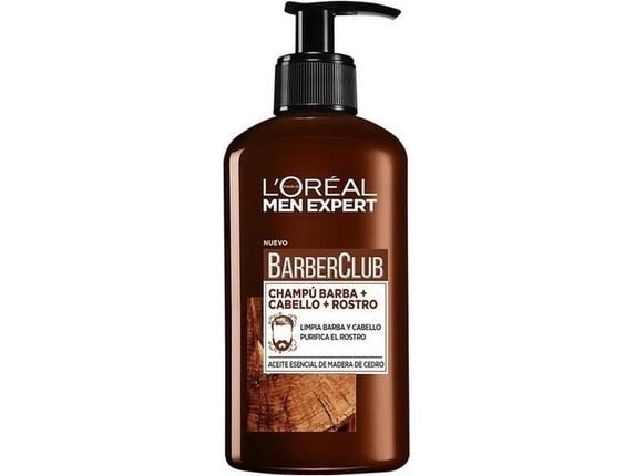 L'Oral Paris Men Expert Barber Club Shampoo For Beard And Hair 200ml