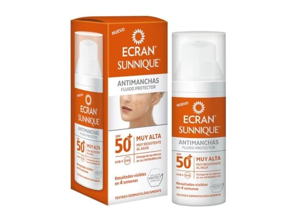 Ecran 8411135484016, Sunscreen lotion, Kasvot, 50 ml, Ruisku, Suojaus, Kaikille ihotyypeille