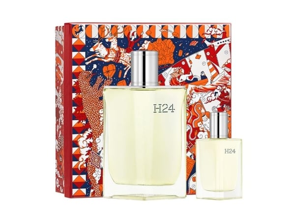 Hermès-set Hermès: H24 Eau de Toilette 100 ml + H24 Eau de Toilette 12,5 ml (för män)