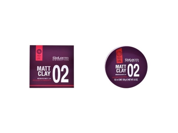 Salerm Cosmetics Matt Clay Medium Hold Matte Clay 125 ml