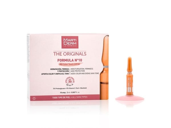 Martiderm ampuller Formula Nº10 SPF 30 med farge 30U