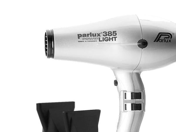 Parlux 385 Powerlight, 79 m³/t, Sølv, Monokromatisk, Hengeløkke, 3,3 m, 2150 W