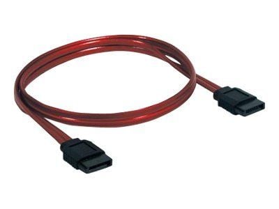 Manhattan 340700, 0,5 m, SATA III, SATA 7-pin, SATA 7-pin, Hankjønn, Rød