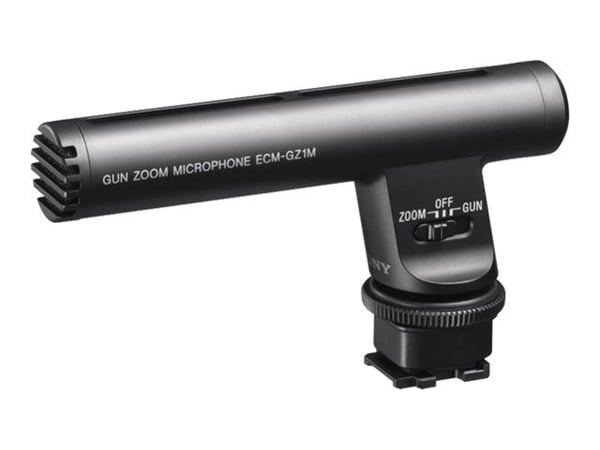 Sony ECM-GZ1M - Mikrofoni - zoom - lajittelu - Cinema Line ILME-FX3; Handycam FDR-AX43, AX60; VLOGCAM ZV-1G; a6100; a6400; a7C; a7s III; a6100; a64...
