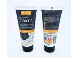 BEAUTY FORMULAS Charcoal Clay Mask Rensende leirmaske med aktivt kull 100ml