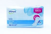 TENA Lady Extra, Inkontinenspute, Kvinne, 10 stykker, Veske