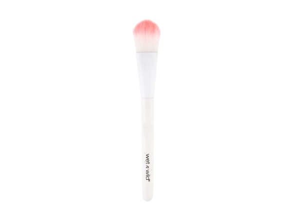 wet n wild Foundation Brush, Foundationborste, Platt, Tät, Syntetisk, Vit, Kvinna