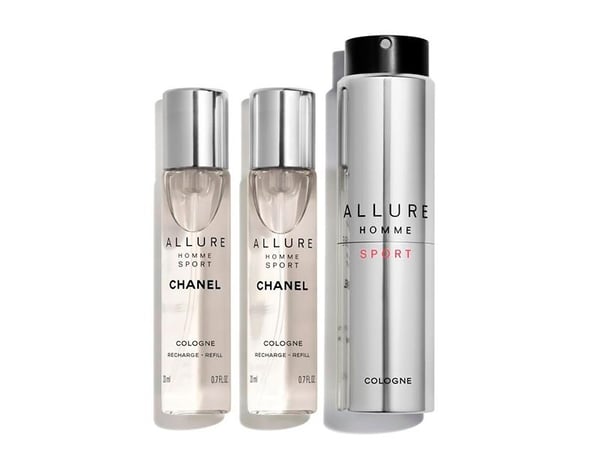 Chanel Allure Homme Sport EDC refill 20 ml + EDC refill 2 x 20 ml (herre)