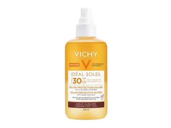 Protective Spray with Beta-Carotene SPF 30 Ideal Soleil (Solar Protective Water) 200 ml