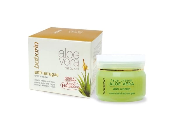 Babaria Natural Anti-Wrinkle ansiktskräm Aloe Vera 50 ml