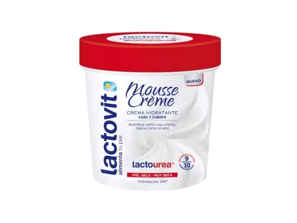 Lactovit Lactourea Mousse Cream Moisturizing Foam Cream For Face And Body