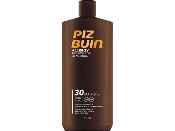 Piz Buin Allergy Lotion Spf 30 400ml Sunscreen For Sensitive Skin