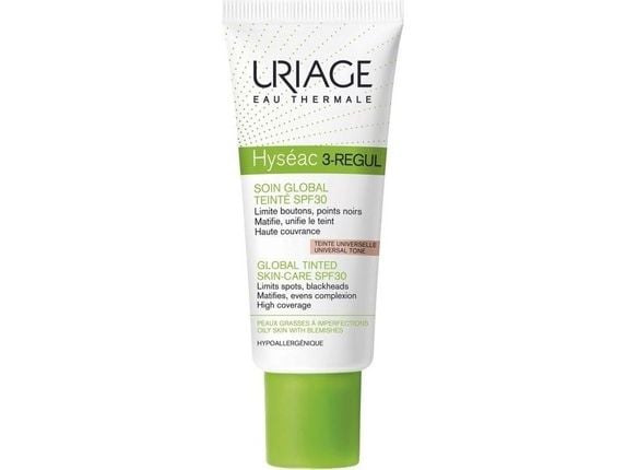 Uriage Hyséac 3-reglerande SPF30 globalt tinted skincare 40 ml