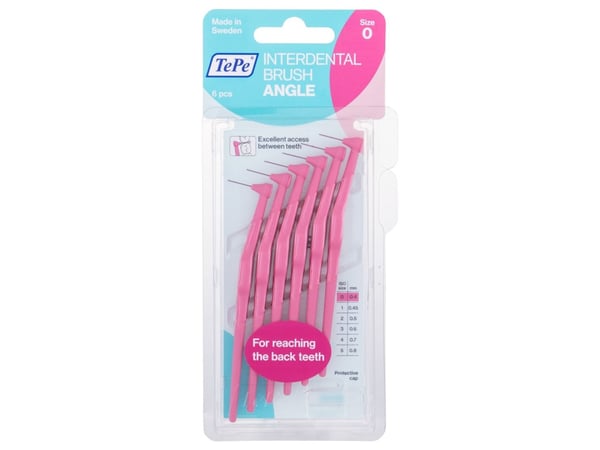 TePe TePe Angle 0,4 mm hammasväliharja 6kpl