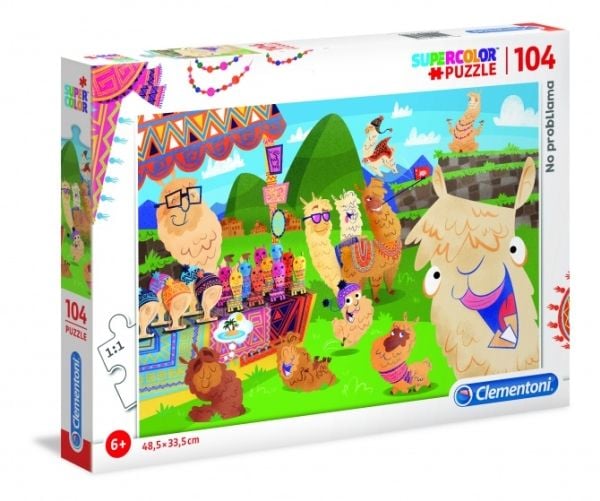 Clementoni 104 stk. Puslespill uten problem 27279 X6