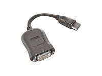 Lenovo - DisplayPort-kabel - enkeltlenke - DisplayPort (hann) til DVI-D (hunn) - 20 cm