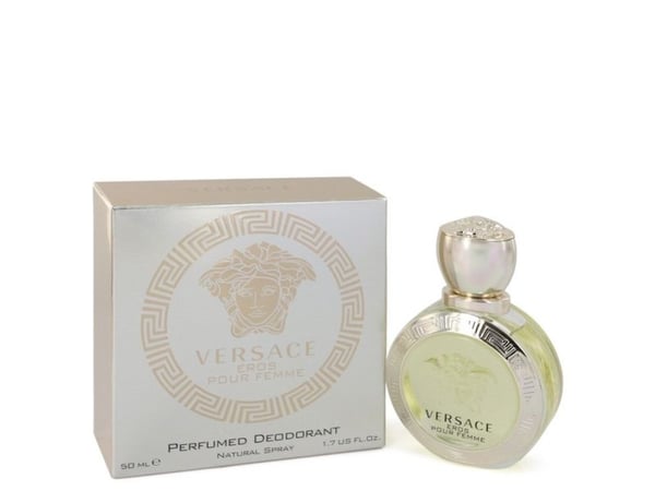 Versace Eros pour Femme Deodorantti lasissa 50 ml (nainen)