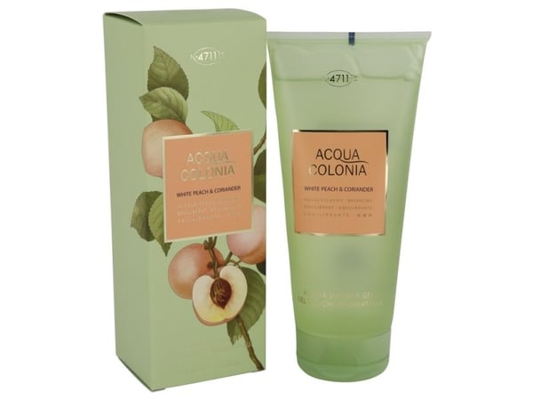 4711 White Peach &amp; Coriander Eau Cologne Żel pod prysznic 200ml