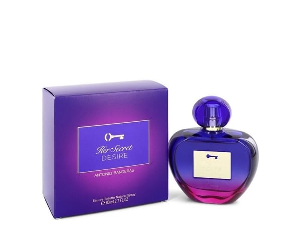 Antonio Banderas Her Secret Desire Eau De Toilette Spray 80ml