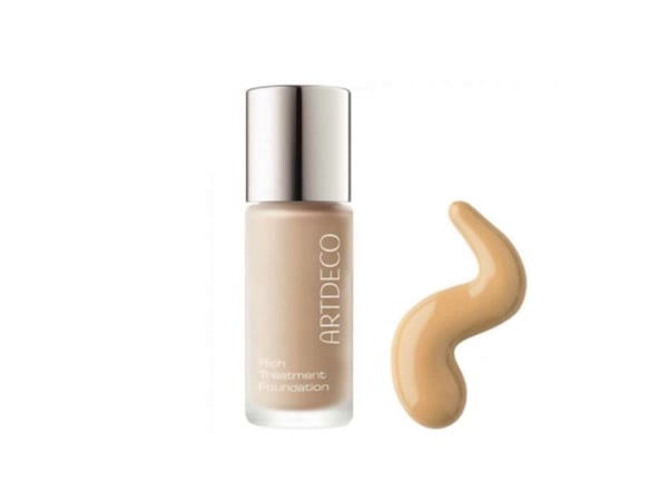 ARTDECO Rich Treatment Foundation, Rasva (aine), Beige, Deep Honey, Deep skin, Tasoittava, Säteilevä