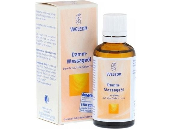 Weleda Perineum Massage Oil - Dame - 50 ml