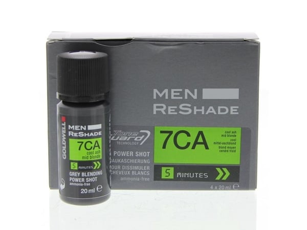 Goldwell Men ReShade Grey Blending Power Shot, Grå, 7CA, Menn, 80 ml, Alt hår, Flaske