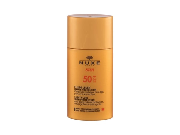 Nuxe Sun Light Fluid High Protection SPF50 - Dame - 50 ml
