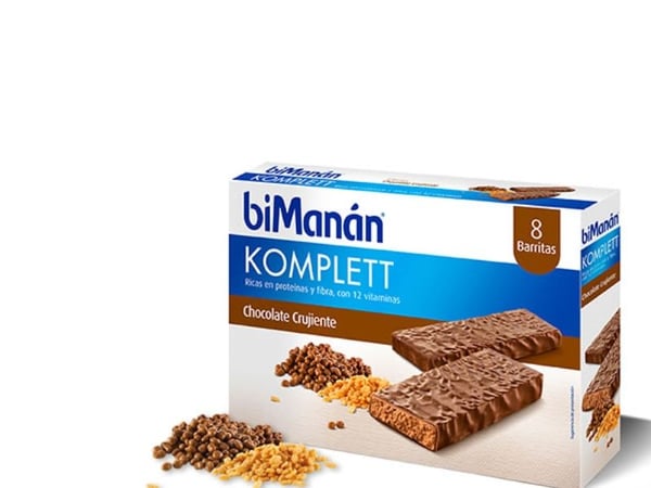 Bimanan sjokoladeerstatning komplette barer 8 stk