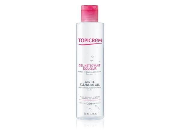 Skånsom kropps- og hårrensegel 200ml Topicrem