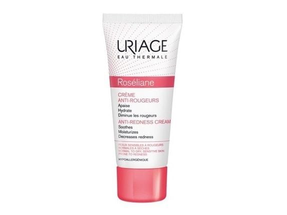 Uriage Roséliane Anti-Redness Cream, Dag- og nattkrem, Kvinner, Sensitiv Hud, Ansikt, Motvirker rødhet, Fuktighets krem, Reparering, Mykgjører, Ber...