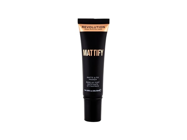 Revolution Beauty Mattify, Almindelig hud, Mattifying, Fugte, Priming, Mat, Neutral, Rør, Fløde