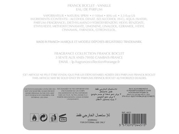 Vanilja, Unisex, Eau de parfum, 100 ml