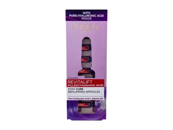 L'Oral Revitalift Filler Ha 7 Day Cure Skin Serum In Ampoules
