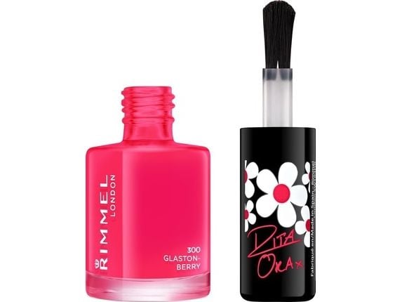 Rimmel London 60 Seconds Super Shine by Rita Ora neglelakk, 300 Glaston-Berry, 8 ml