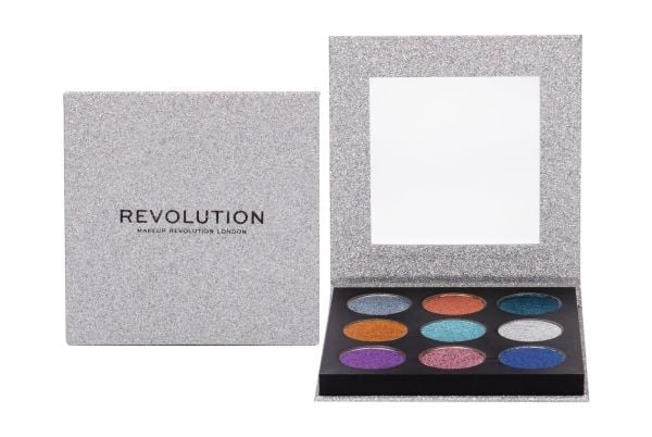 Makeup Revolution Pressed Glitter Eyes - øyenglitter 9 x 15g