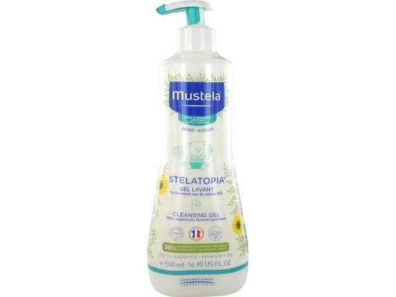 Mustela Bébé Stelatopia Cleansing Gel 500 ml