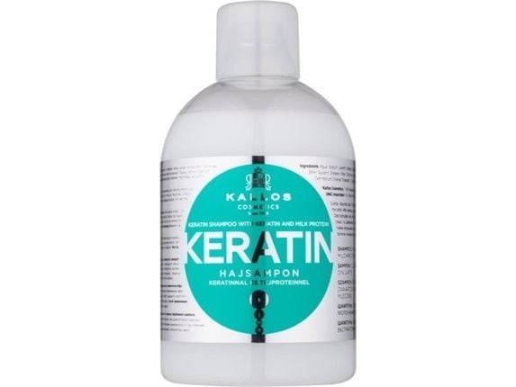 Kallos Keratin Shampoo Hiusten shampoo 1000ml
