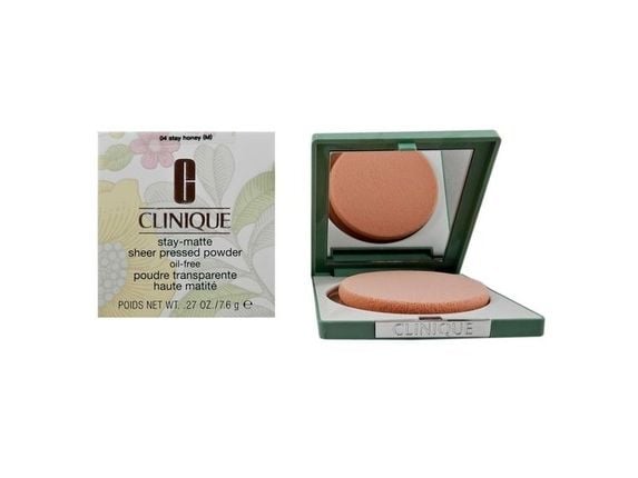 CLINIQUE STAY MATTE SHEER PRESSED POWDER 04 HONEY 7,6g