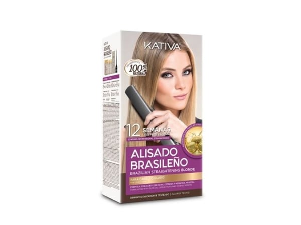 KATIVA PROFESSIONAL BRAZILIAN STRAIGHTENING PRO BLONDE lot 6 pz