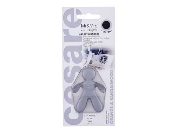 Mr&Mrs Fragrance Cesare Car Air Freshener Orange & Sandalwood