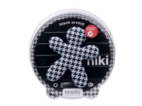 Mr&amp;Mrs Fragrance Mr&amp;Mrs Niki Car luftfrisker JNIKIBX004V00 Bilparfyme, Black Orchid, Pied de poule