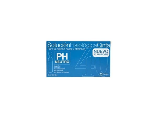Cinfa Solucia3n Fisiola3gica Para Higiene Nasal 40 Unidosis