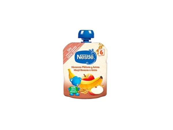 "Nestle Naturnes Eple Banan Havregrøt 90 g