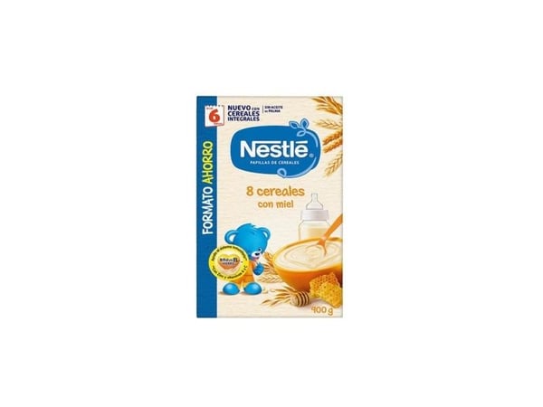 Nestlé gröt 8 sorter fullkornflingor med honung 6 mån
