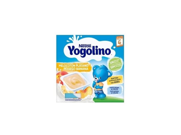 Nestlé Yogolino Peach - Bananas 6 mnd 4x100 g