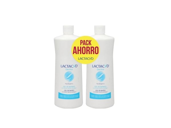 Lactacyd Derma badegel 2x1000 ml