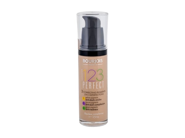 Bourjois Paris 123 Perfect foundation 16 Hour SPF 10 (53 Light Beige) 30 ml