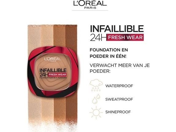 L´Oréal Paris Infaillible 24H Fresh Wear Foundation in a Powder 20 9 g
