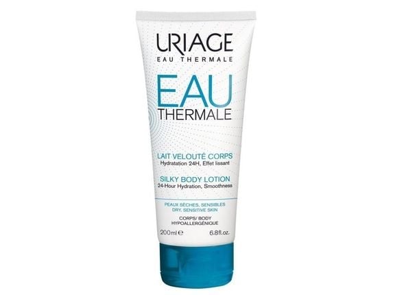 URIAGE_Eau Thermale Silky Body Lotion silkeaktig Creme fuktighetsgivende kropp 200ml
